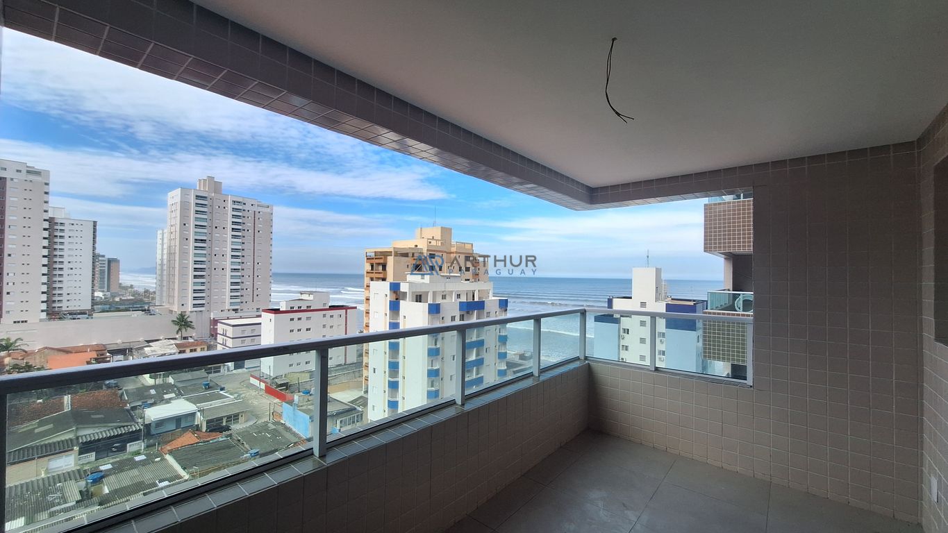 Apartamento 2 dormitórios frente mar à venda no Centro, Mongaguá – 75 m² - foto 1