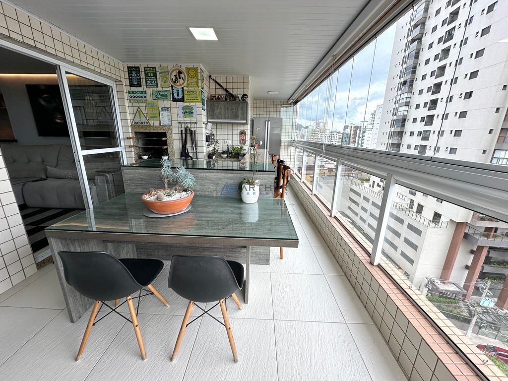 Apartamento 3 dormitórios à venda na Guilhermina, Praia Grande – 136 m² - foto 3