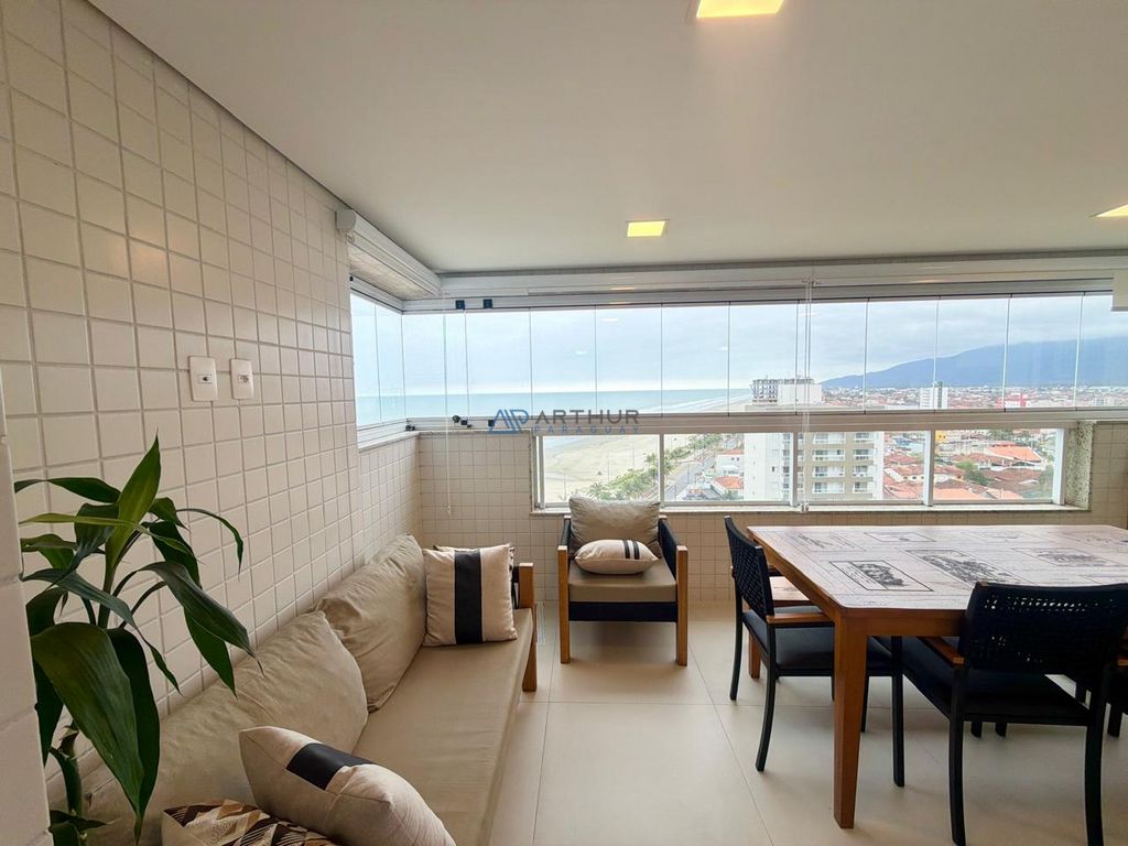 Apartamento 2 dormitórios frente mar à venda no Caiçara, Praia Grande – 90 m² - foto 4