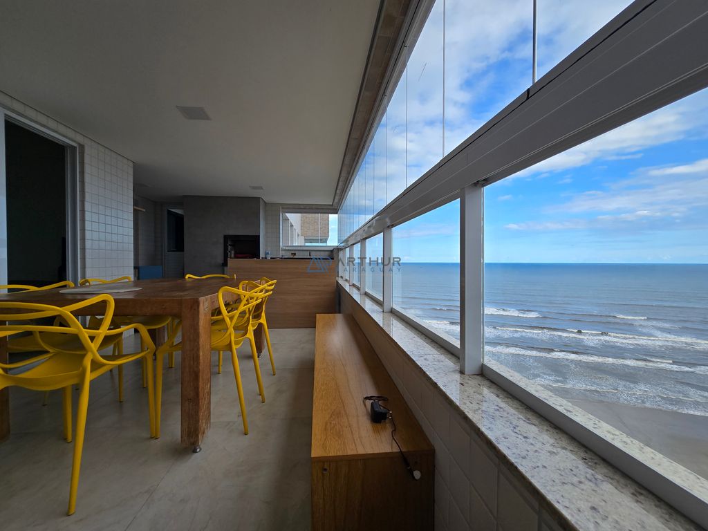Apartamento 3 dormitórios frente mar à venda no Caiçara, Praia Grande – 120 m² - foto 3