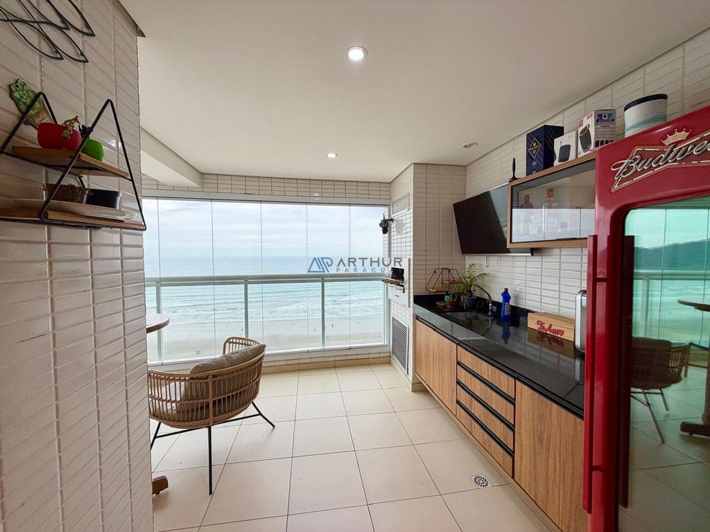Apartamento 3 dormitórios frente mar para alugar no Boqueirão, Praia Grande – 111 m² - foto 6