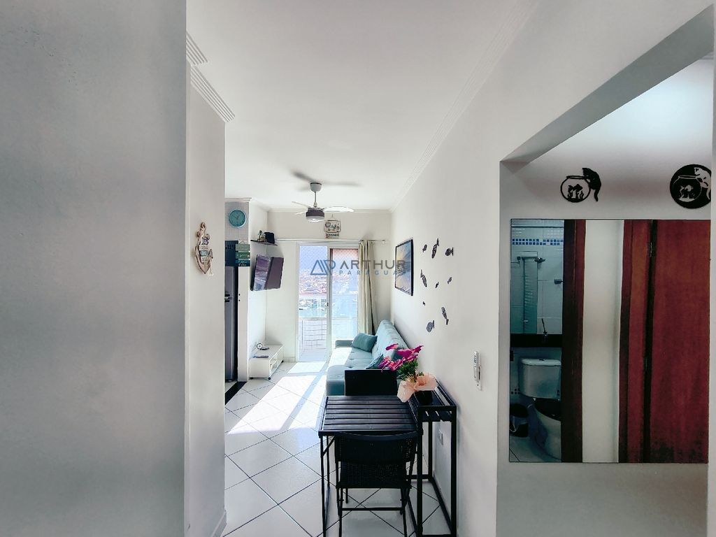 Apartamento 1 dormitório frente mar à venda no Caiçara, Praia Grande – 40 m² - foto 6