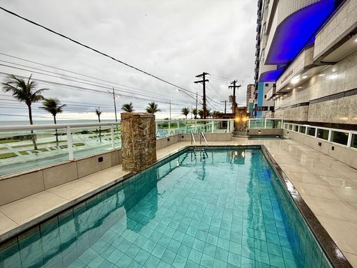 Apartamento 1 dormitório frente mar à venda no Caiçara, Praia Grande – 40 m² - foto 15