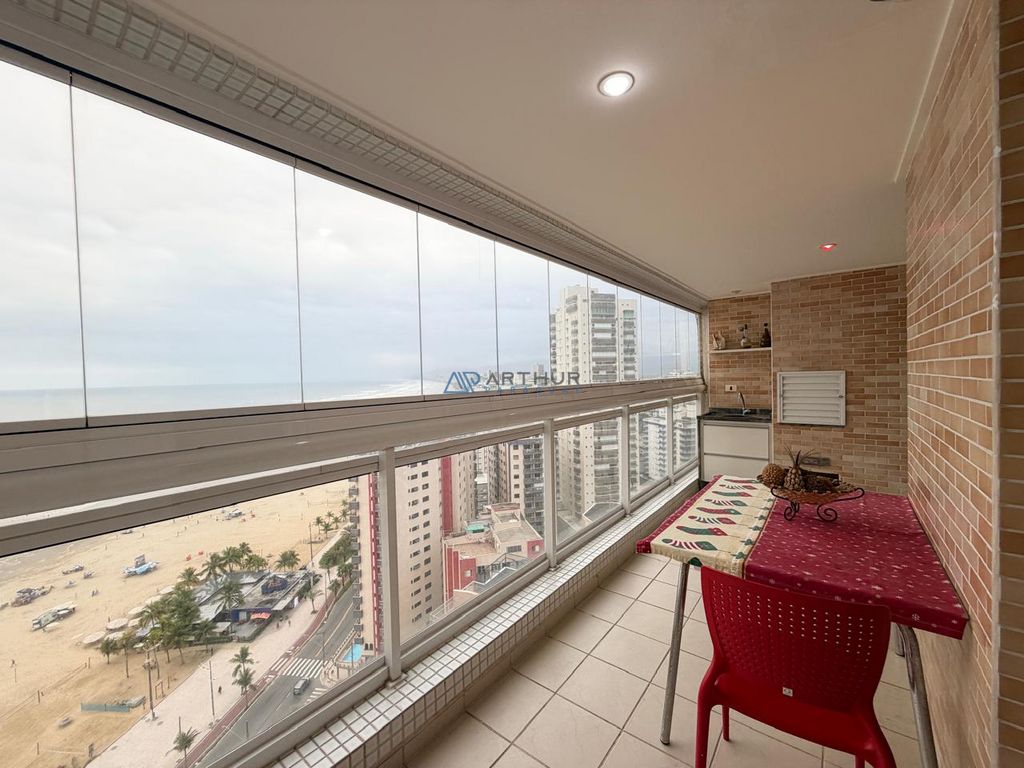 Apartamento 2 dormitórios frente mar à venda na Guilhermina, Praia Grande – 74 m² - foto 2