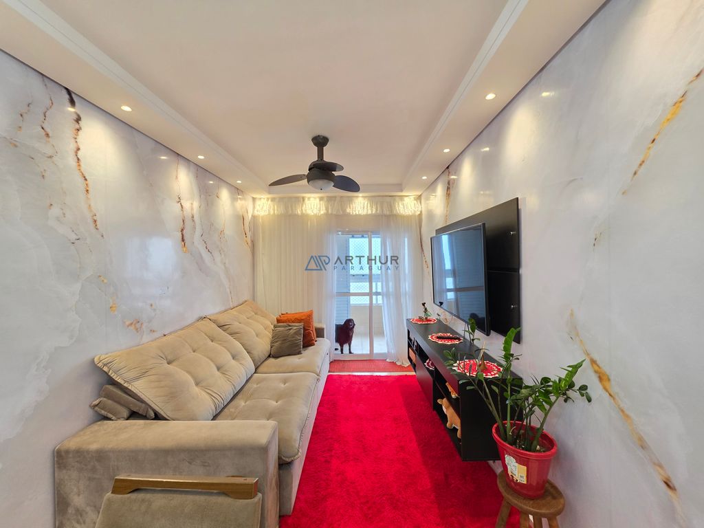 Apartamento 2 dormitórios frente mar à venda no Maracanã, Praia Grande – 82 m² - foto 5