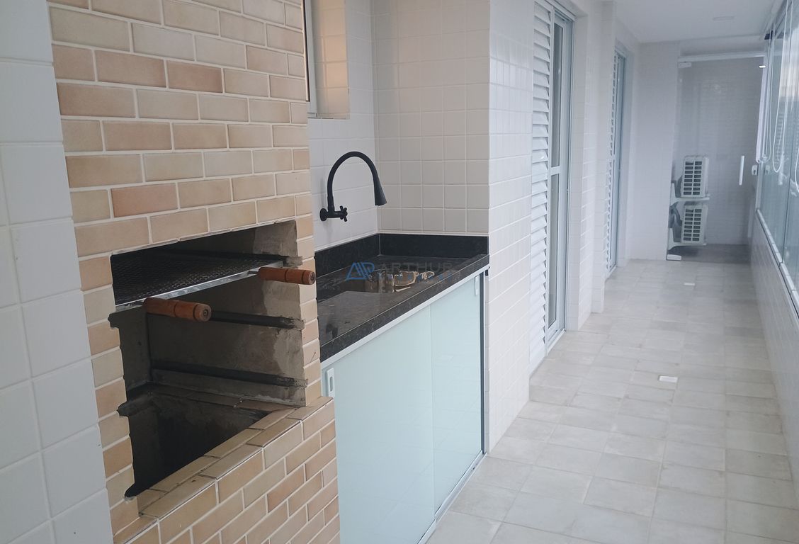 Apartamento 2 dormitórios para alugar no Canto do Forte, Praia Grande – 95 m² - foto 1