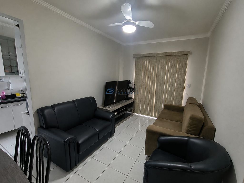 Apartamento 1 dormitório frente mar à venda no Caiçara, Praia Grande – 45 m² - foto 3
