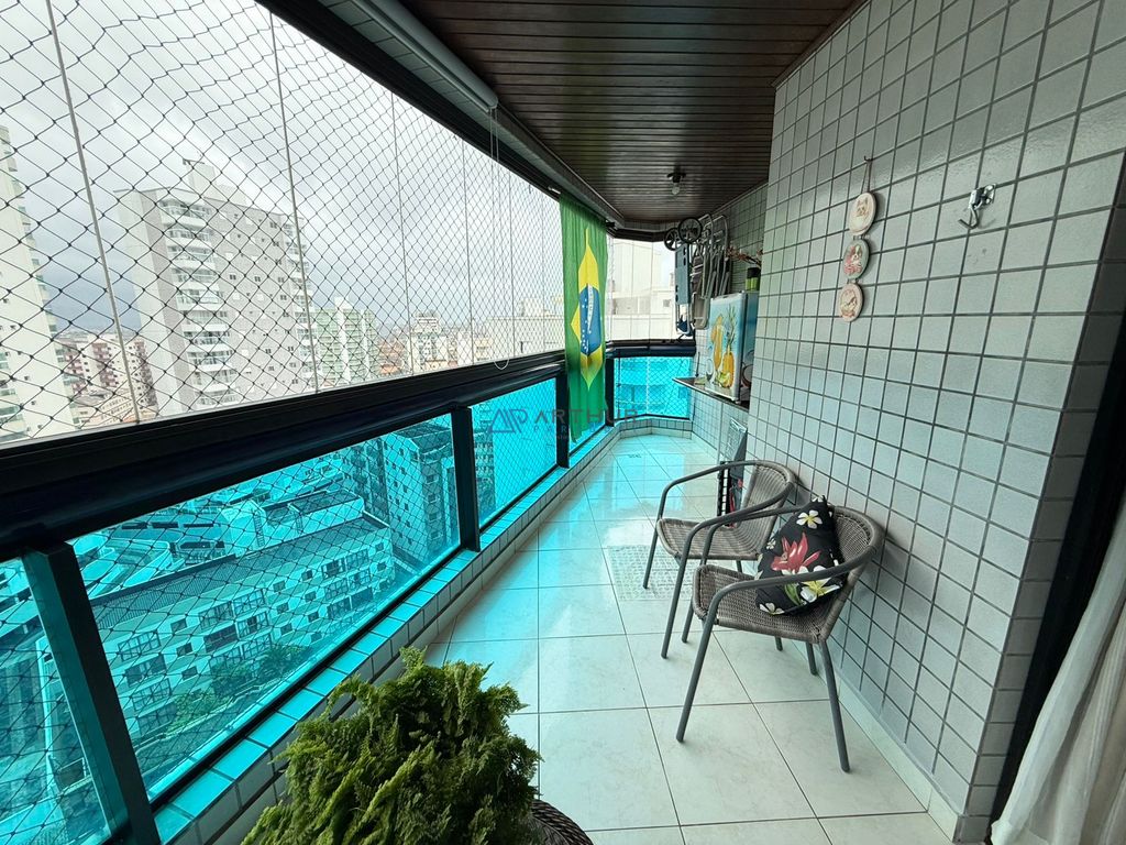 Apartamento 3 dormitórios frente mar à venda no Caiçara, Praia Grande – 94 m² - foto 4
