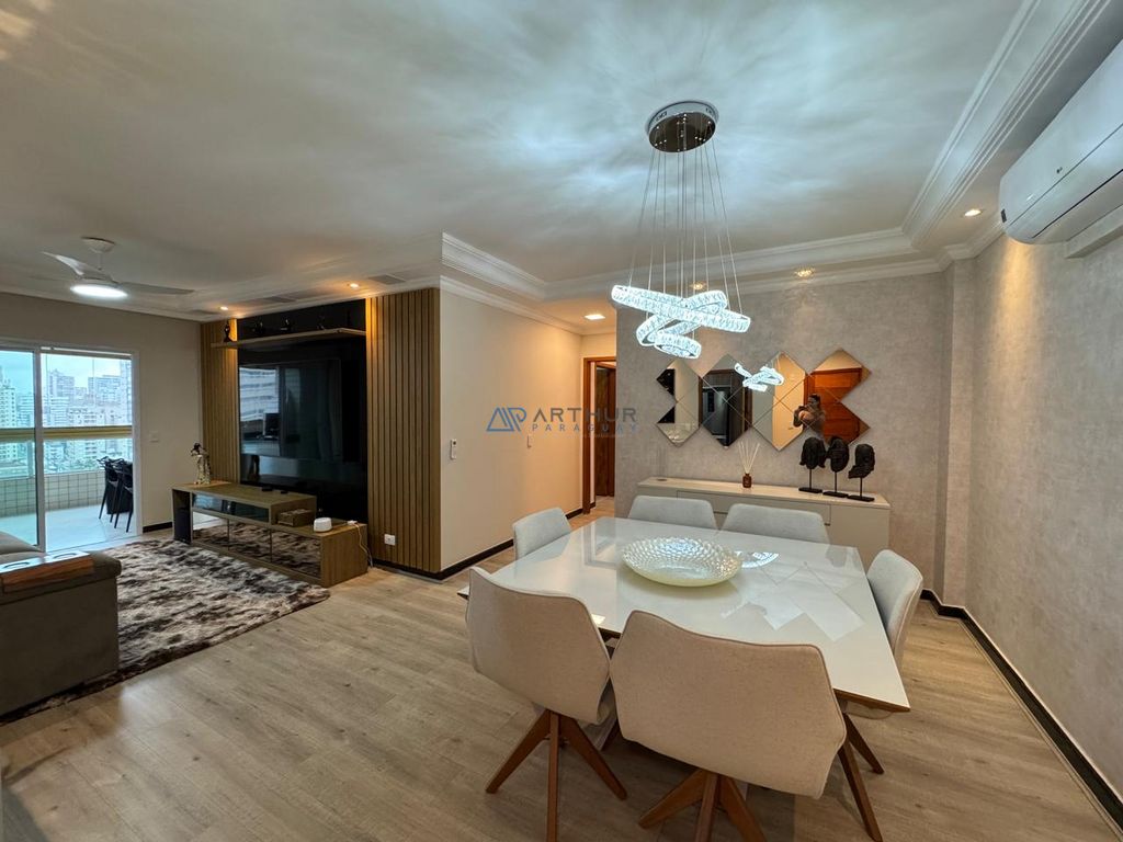 Apartamento 3 dormitórios à venda no Tupi, Praia Grande – 154 m² - foto 1