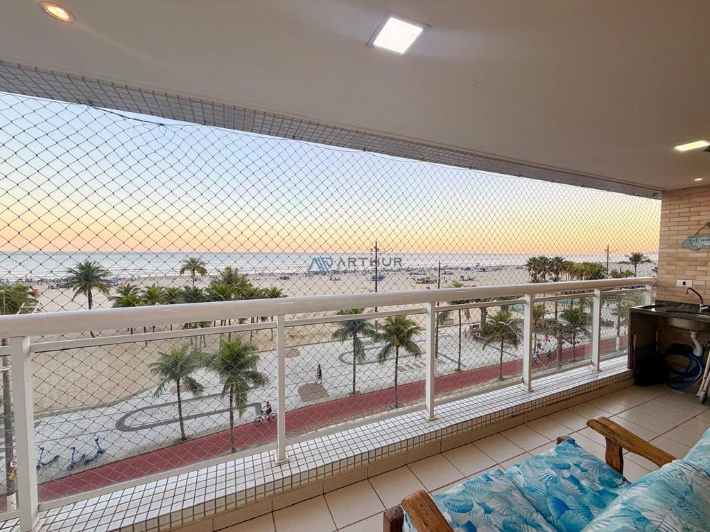 Apartamento 2 dormitórios frente mar à venda na Guilhermina, Praia Grande – 72 m² - foto 2