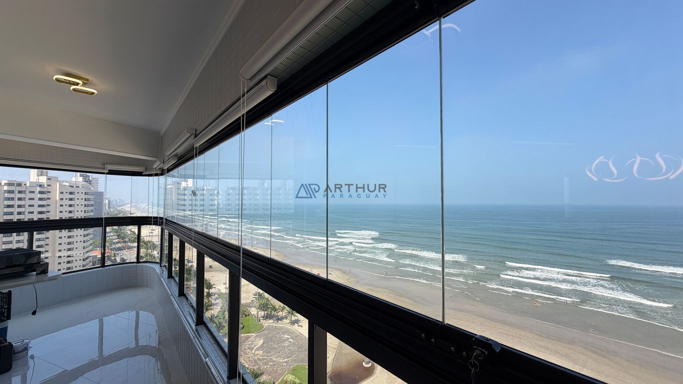 Apartamento 2 dormitórios frente mar à venda no Maracanã, Praia Grande – 86 m² - foto 2