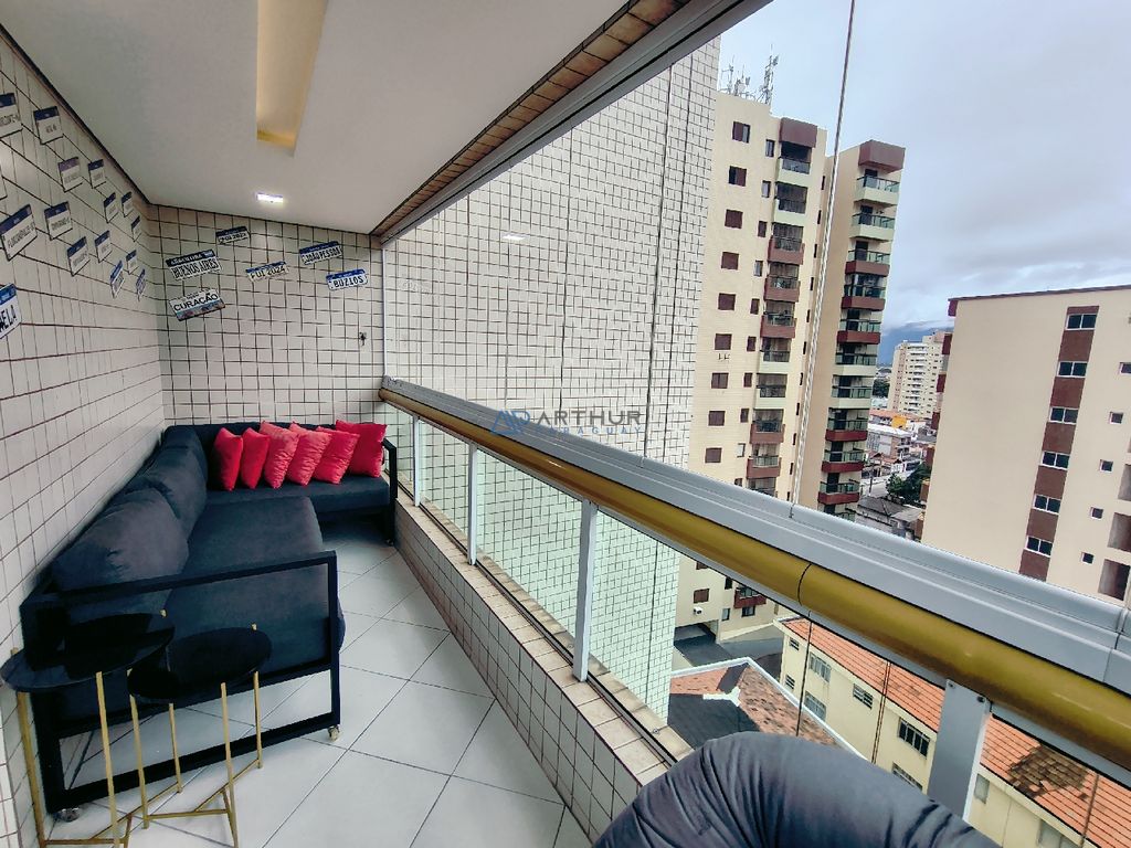 Apartamento 1 dormitório frente mar à venda no Aviação, Praia Grande – 75 m² - foto 7