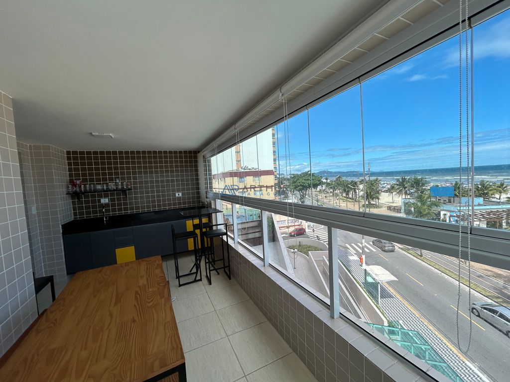 Apartamento 3 dormitórios frente mar à venda no Mirim, Praia Grande – 107 m² - foto 3