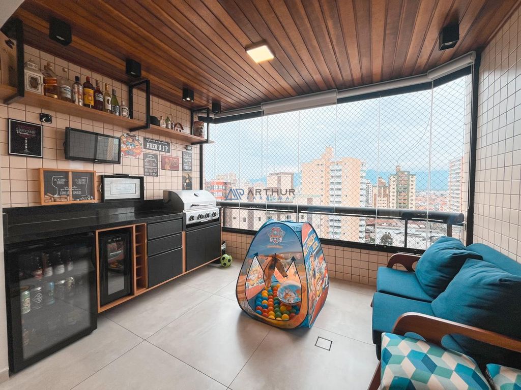 Apartamento 3 dormitórios à venda no Tupi, Praia Grande – 124 m² - foto 2