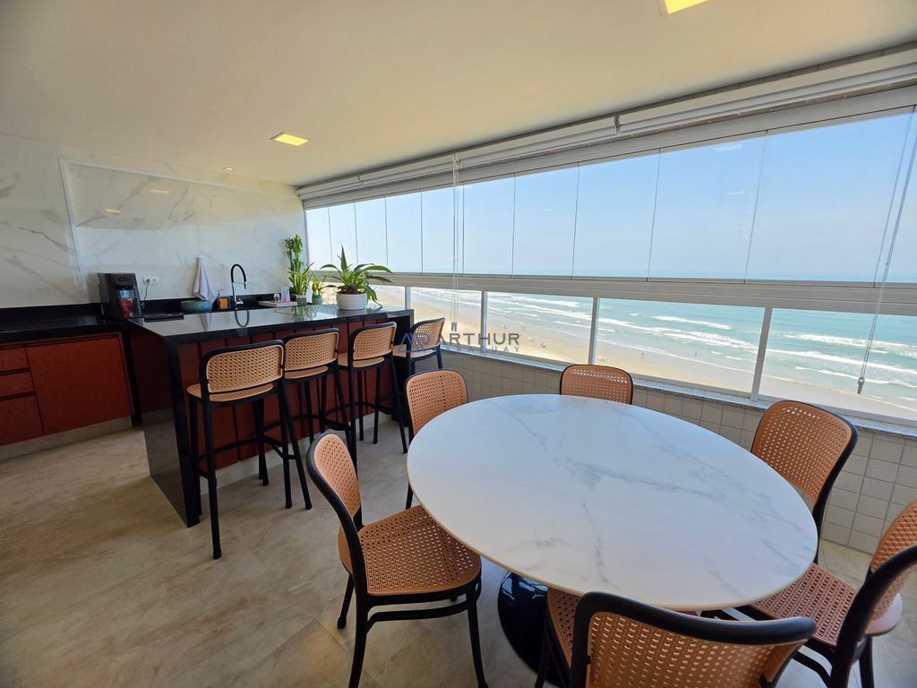 Apartamento 3 dormitórios frente mar à venda no Caiçara, Praia Grande – 140 m² - foto 5
