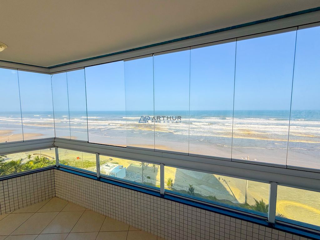 Apartamento 3 dormitórios frente mar à venda no Caiçara, Praia Grande – 126 m² - foto 2