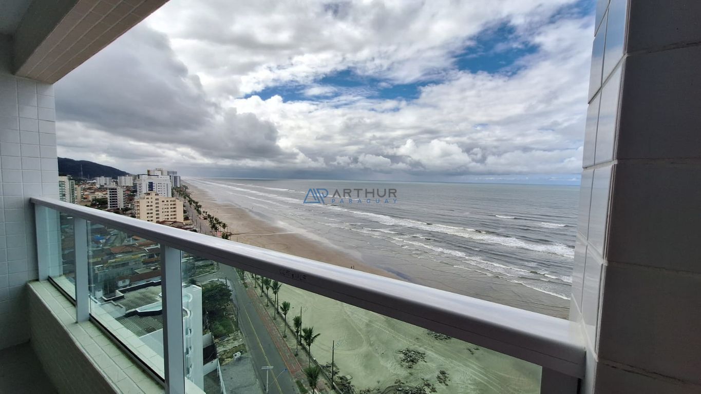 Apartamento 3 dormitórios frente mar à venda em Jardim Praia Grande, Mongaguá – 91 m² - foto 1