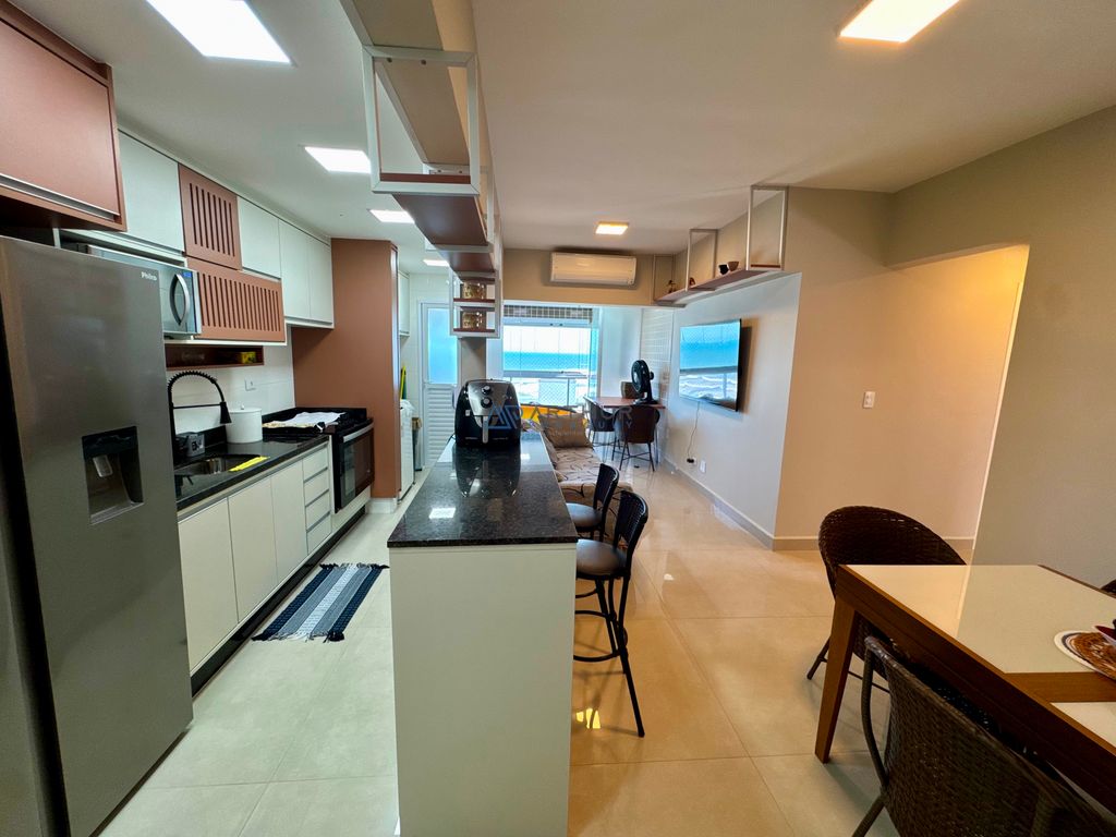 Apartamento 2 dormitórios frente mar à venda no Mirim, Praia Grande – 70 m² - foto 8
