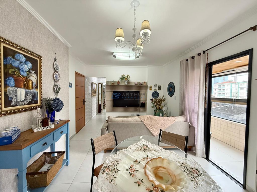 Apartamento 2 dormitórios à venda no Canto do Forte, Praia Grande – 74 m² - foto 1