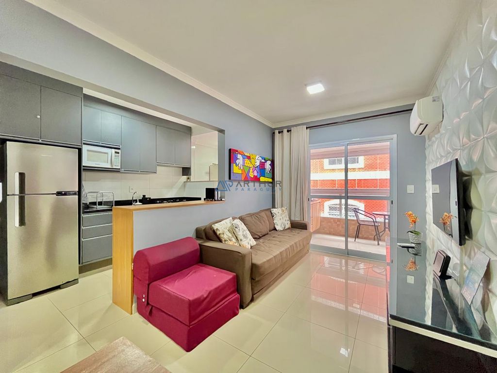 Apartamento 1 dormitório frente mar à venda no Aviação, Praia Grande – 63 m² - foto 1