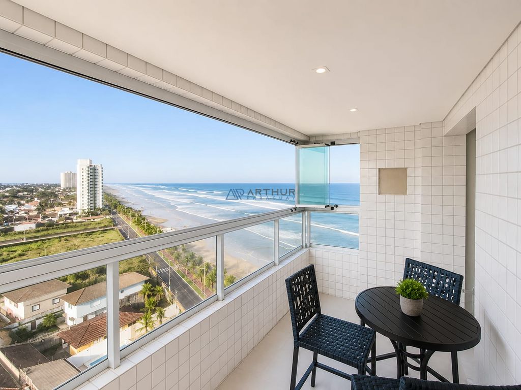 Apartamento 2 dormitórios frente mar à venda no Solemar, Praia Grande – 65 m² - foto 4