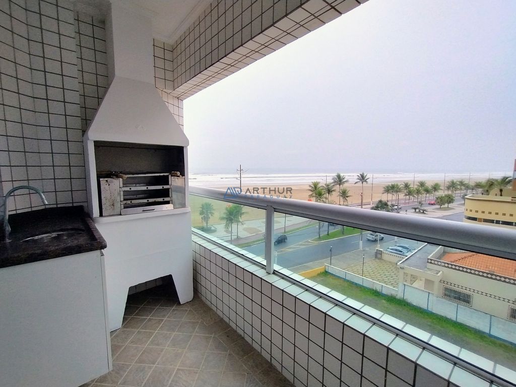 Apartamento 3 dormitórios frente mar à venda na Guilhermina, Praia Grande – 129 m² - foto 1