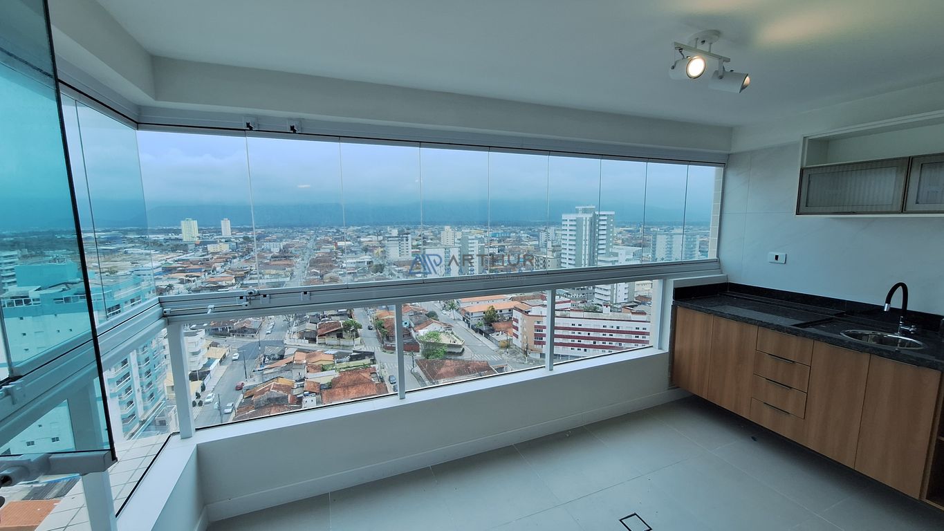 Apartamento 2 dormitórios frente mar à venda no Mirim, Praia Grande – 75 m² - foto 4