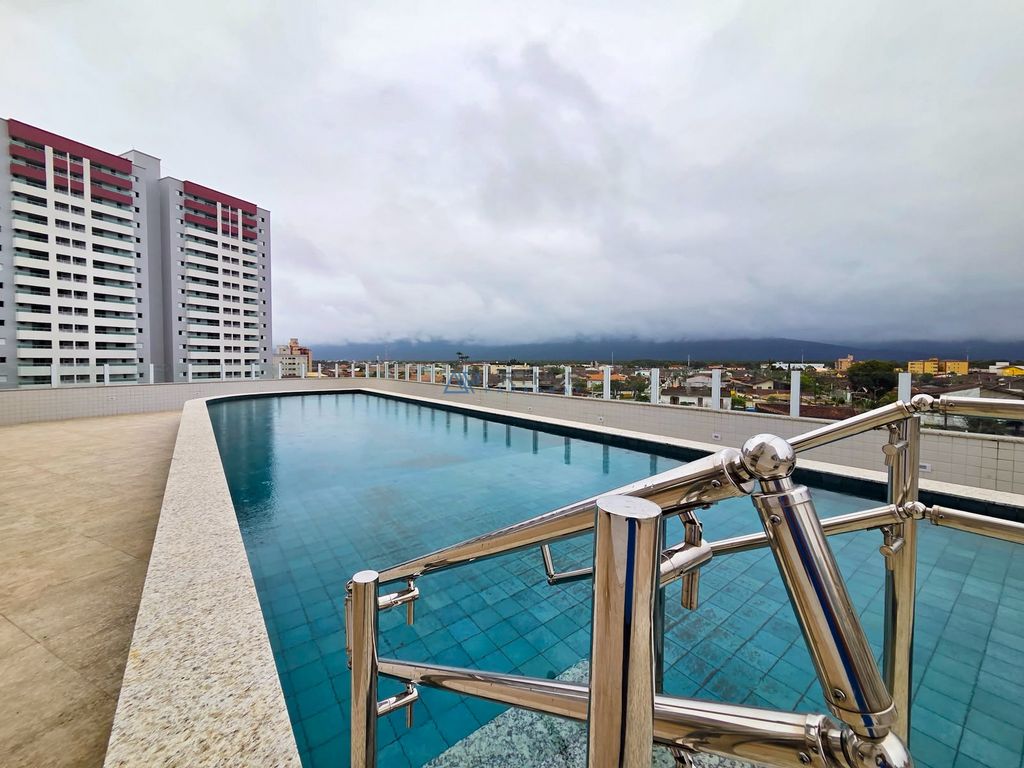 Apartamento 2 dormitórios frente mar à venda no Caiçara, Praia Grande – 85 m² - foto 2