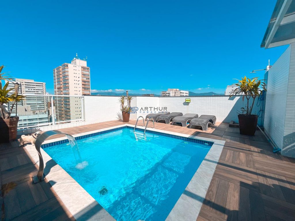 Cobertura 3 dormitórios frente mar à venda no Aviação, Praia Grande – 204 m² - foto 25