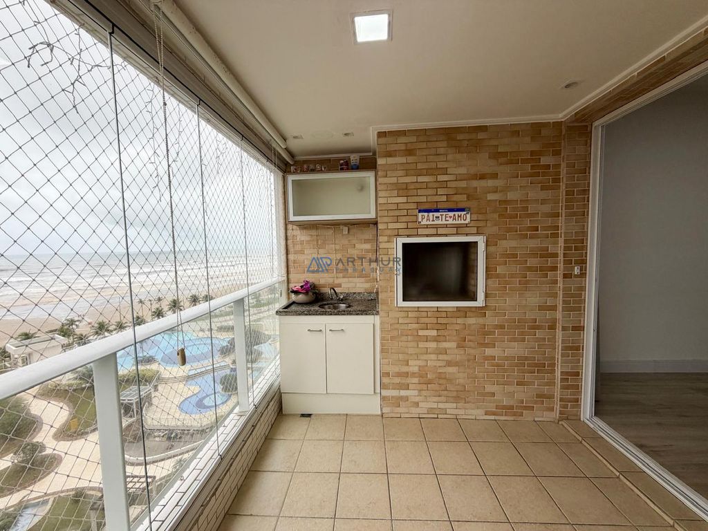 Apartamento 3 dormitórios frente mar à venda no Mirim, Praia Grande – 92 m² - foto 2