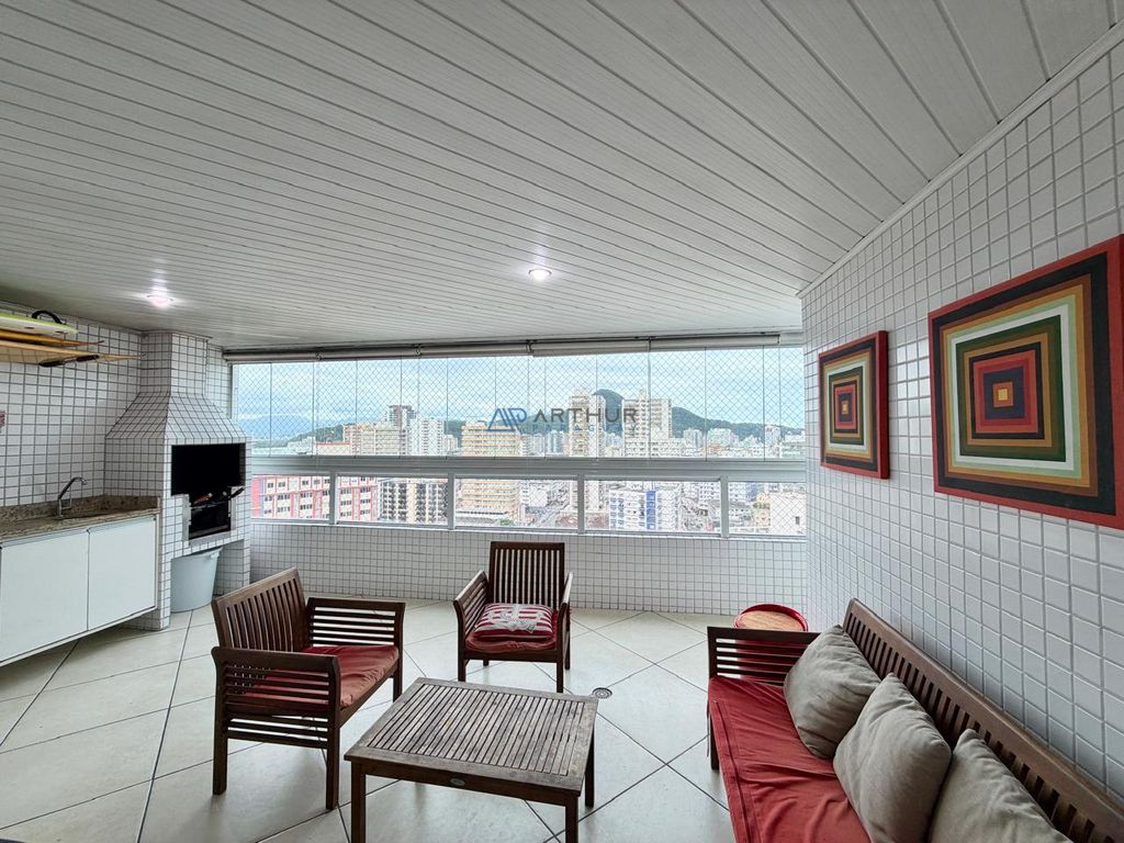 Apartamento 4 dormitórios para alugar na Guilhermina, Praia Grande – 164 m² - foto 3