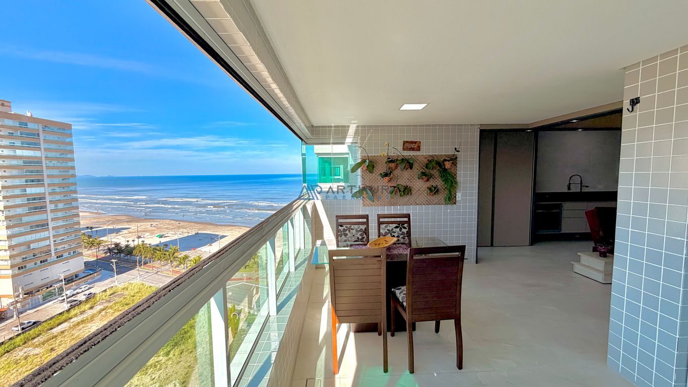 Apartamento 2 dormitórios frente mar à venda no Caiçara, Praia Grande – 82 m² - foto 1