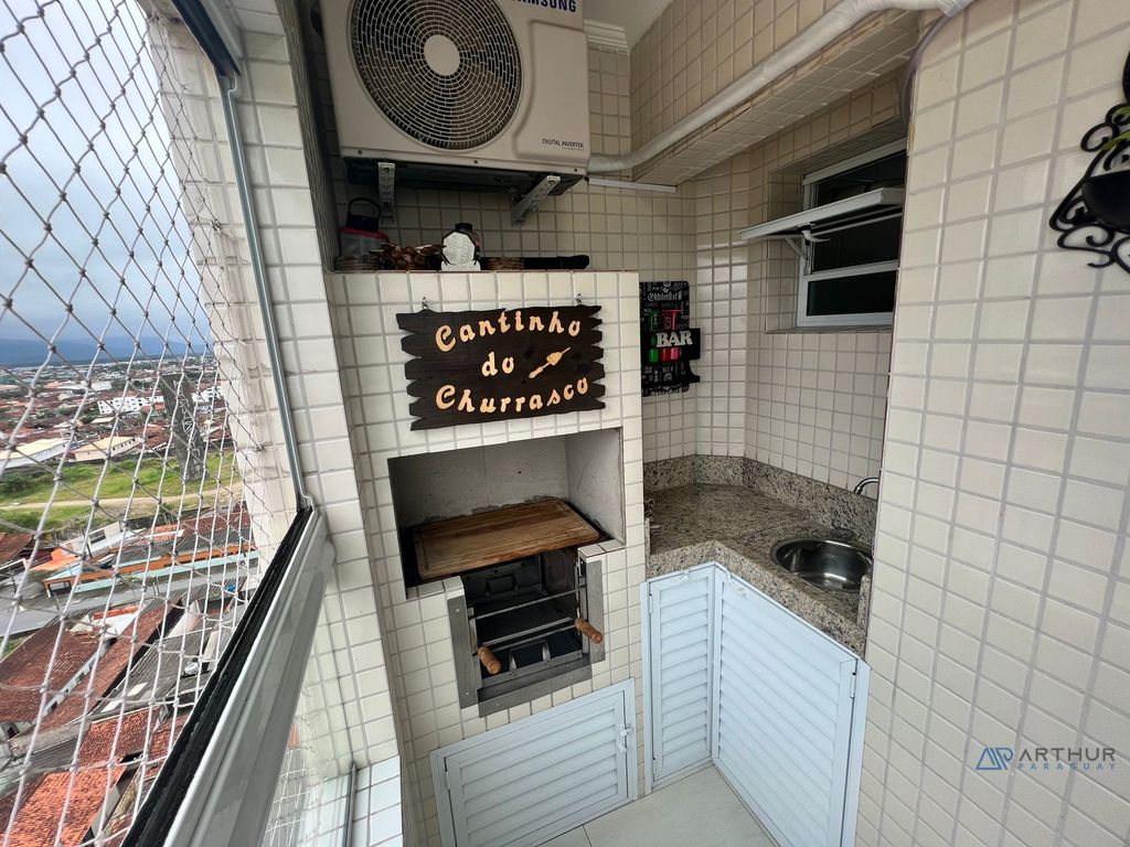 Apartamento 1 dormitório frente mar à venda no Caiçara, Praia Grande – 46 m² - foto 2