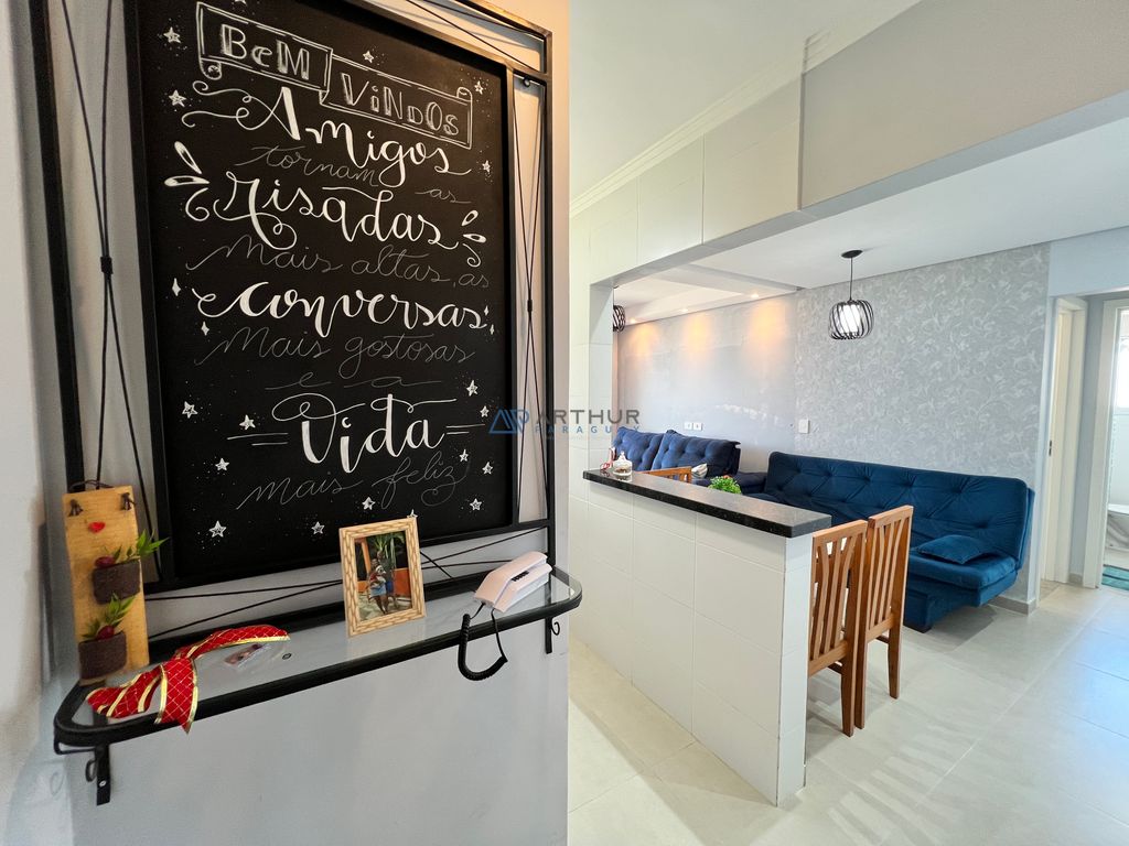 Apartamento 1 dormitório frente mar à venda no Maracanã, Praia Grande – 59 m² - foto 1