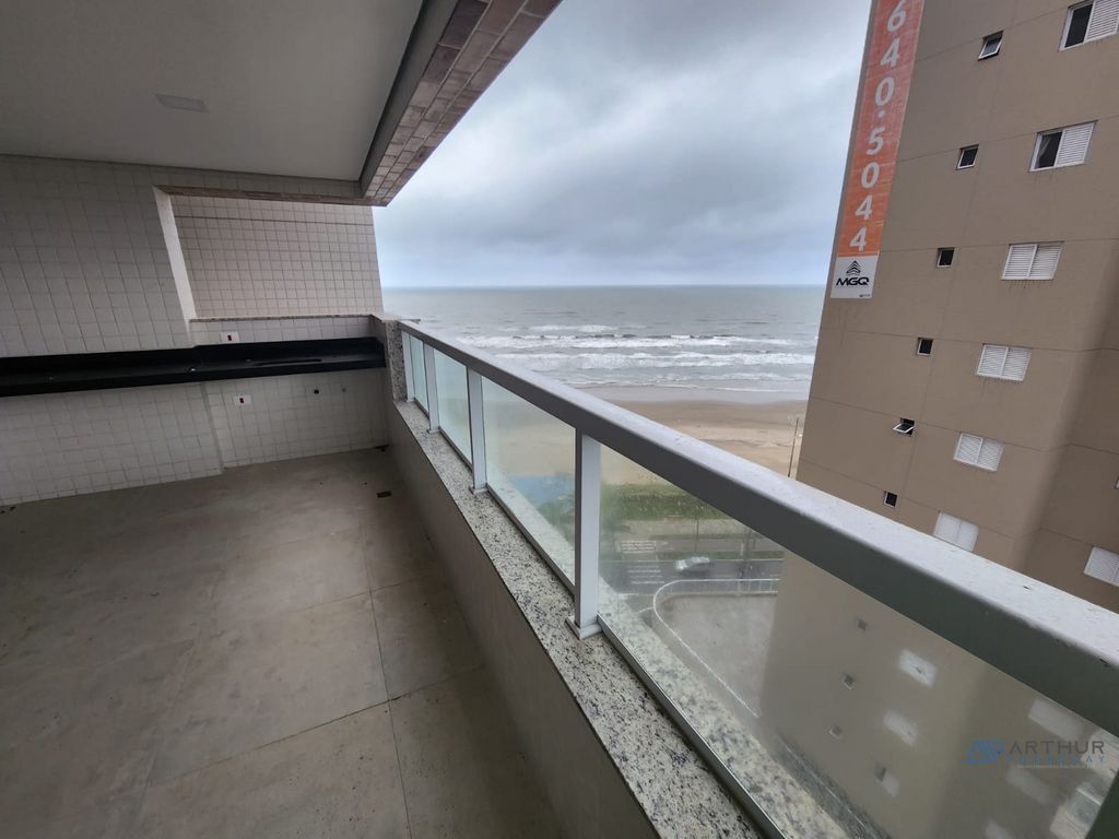 Apartamento 2 dormitórios frente mar à venda no Caiçara, Praia Grande – 101 m² - foto 1