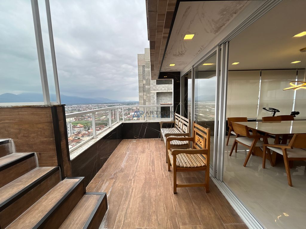 Cobertura 3 dormitórios frente mar à venda no Caiçara, Praia Grande – 250 m² - foto 24