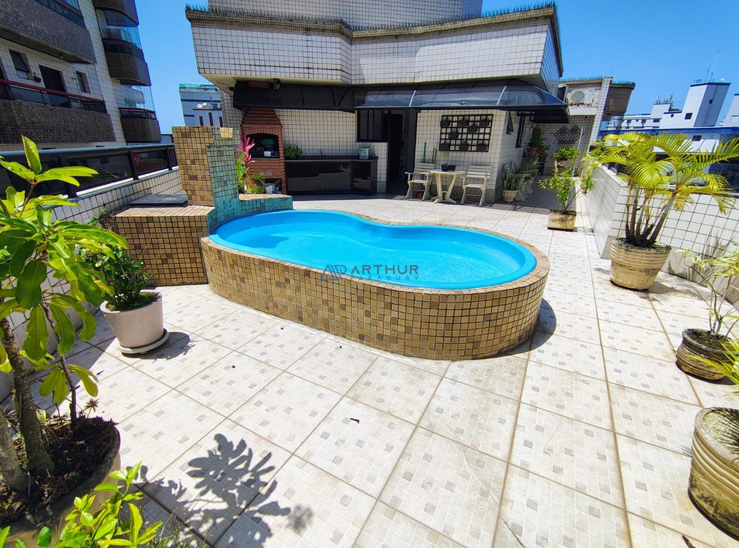 Cobertura 2 dormitórios à venda no Tupi, Praia Grande – 180 m² - foto 1