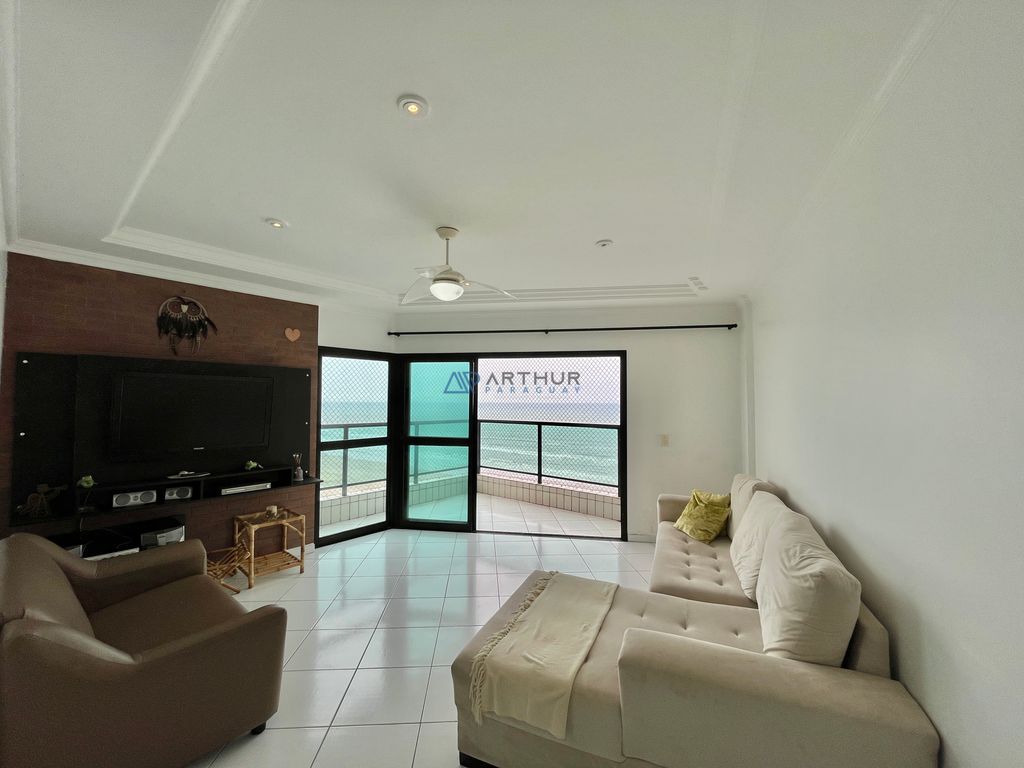 Apartamento 3 dormitórios frente mar à venda no Imperador, Praia Grande – 123 m² - foto 2