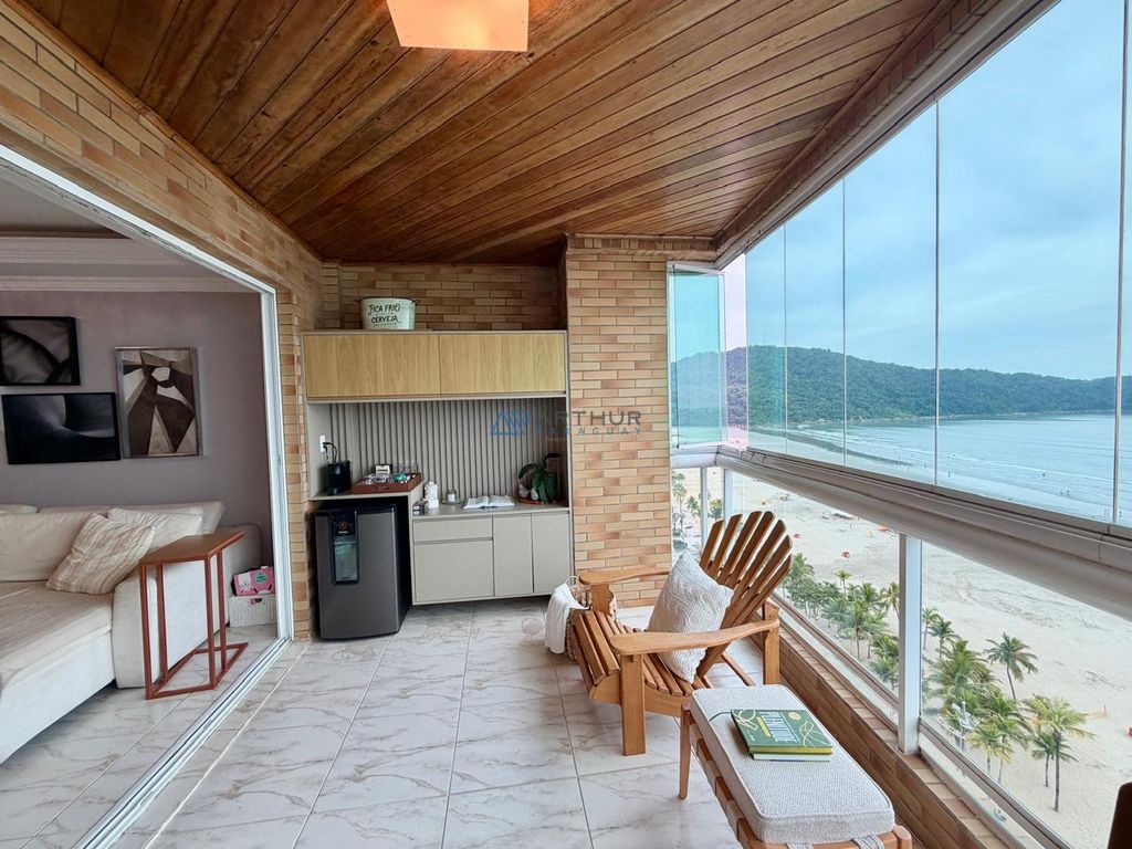 Cobertura 4 dormitórios frente mar à venda no Canto do Forte, Praia Grande – 270 m² - foto 2