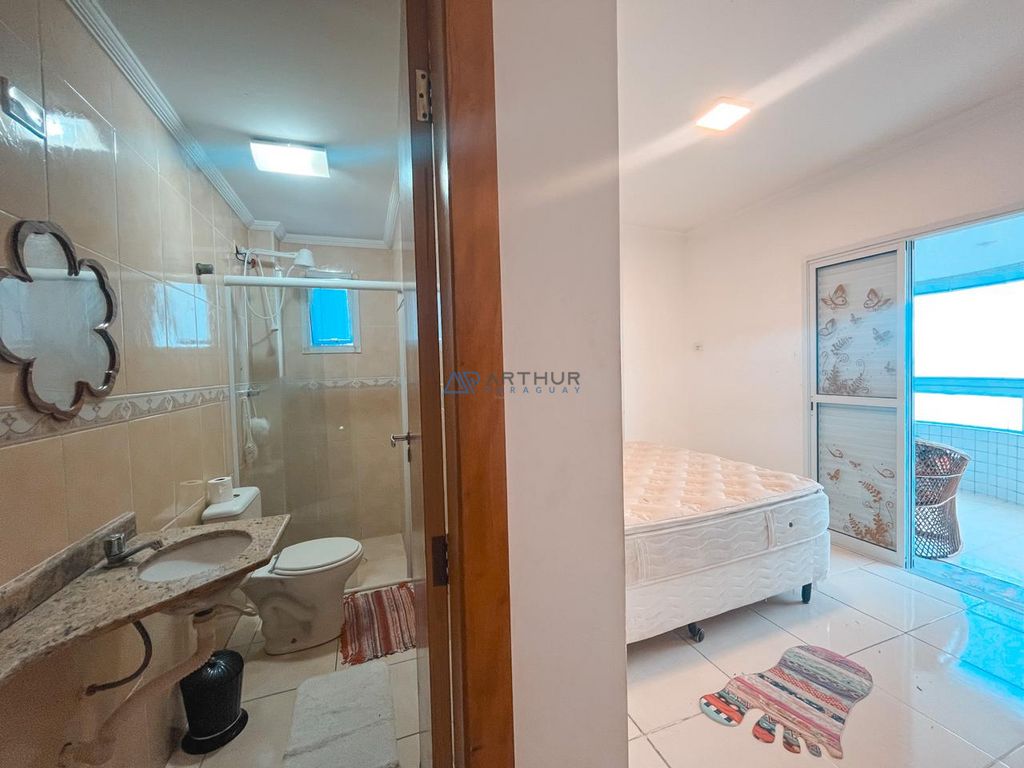 Apartamento 3 dormitórios frente mar à venda no Maracanã, Praia Grande – 112 m² - foto 16