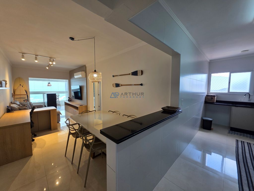 Apartamento 2 dormitórios frente mar à venda no Maracanã, Praia Grande – 76 m² - foto 9