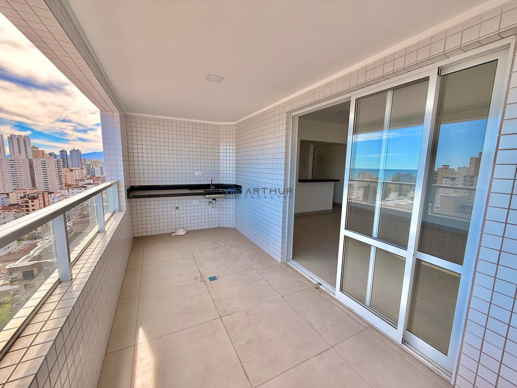 Apartamento 2 dormitórios para alugar no Canto do Forte, Praia Grande – 89 m² - foto 1