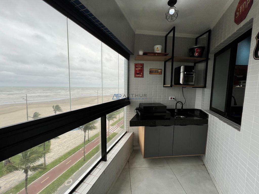 Apartamento 2 dormitórios frente mar à venda no Maracanã, Praia Grande – 75 m² - foto 4