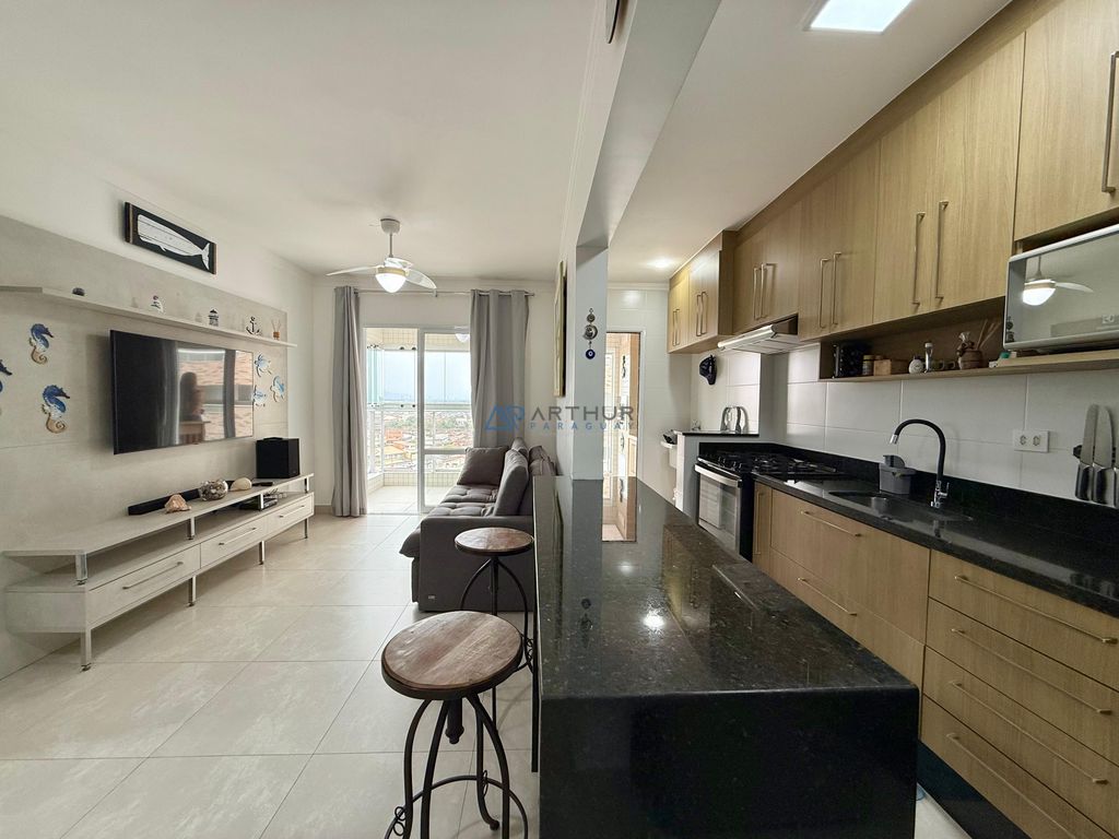 Apartamento 2 dormitórios frente mar à venda no Caiçara, Praia Grande – 65 m² - foto 7