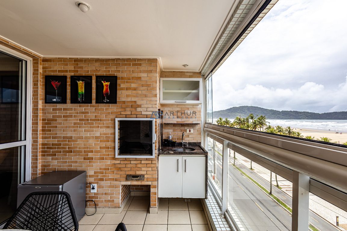 Apartamento 2 dormitórios frente mar à venda na Guilhermina, Praia Grande – 72 m² - foto 3