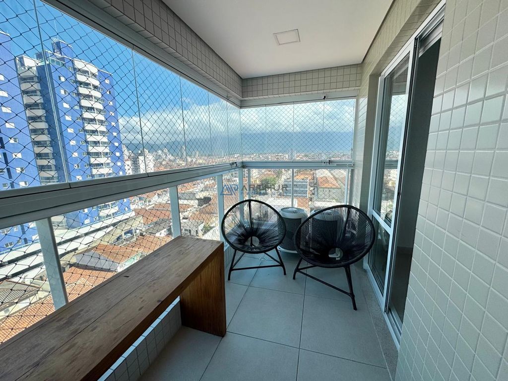 Apartamento 1 dormitório frente mar à venda no Caiçara, Praia Grande – 55 m² - foto 2