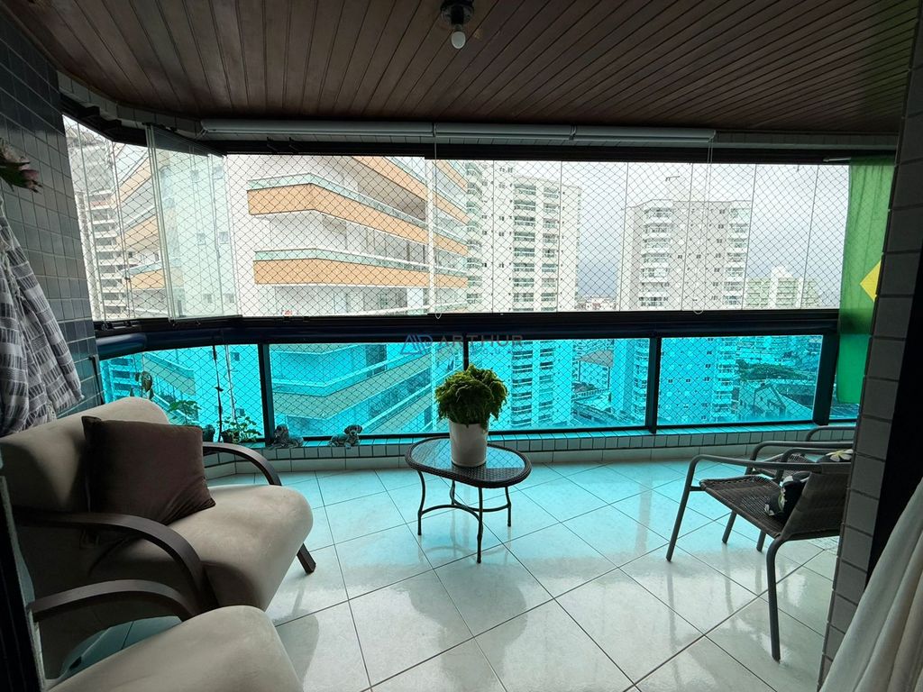 Apartamento 3 dormitórios frente mar à venda no Caiçara, Praia Grande – 94 m² - foto 3
