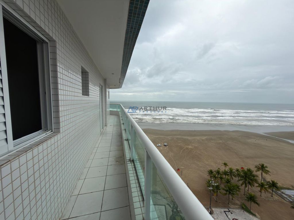 Apartamento 3 dormitórios frente mar à venda na Guilhermina, Praia Grande – 125 m² - foto 2