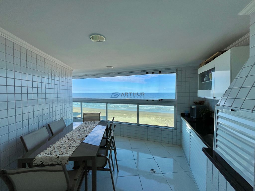 Apartamento 3 dormitórios frente mar à venda no Maracanã, Praia Grande – 108 m² - foto 1