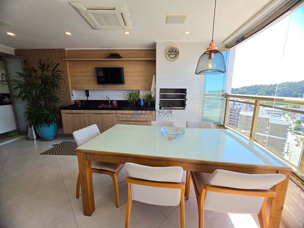 Apartamento 3 dormitórios frente mar à venda no Canto do Forte, Praia Grande – 123 m² - foto 2